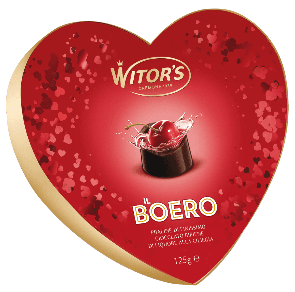Bonbóny Boero Višňa V Čokoláde Srdiečko 125g