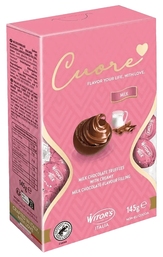 Bonbóny Cuore V Mliečnej Čokoláde 145g