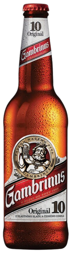 Pivo Gambrinus Svetlé 10%  0,5l Plech Z