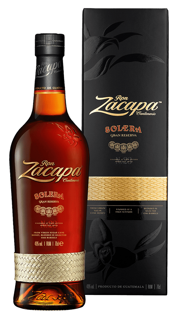 Rum Zacapa Centenario Solera Gran Reserva 40% 0,7l Krabička