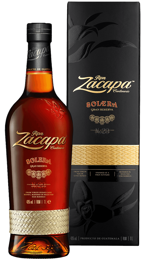 Rum Zacapa Centenario Solera Gran Reserva 40% 1l Krabička