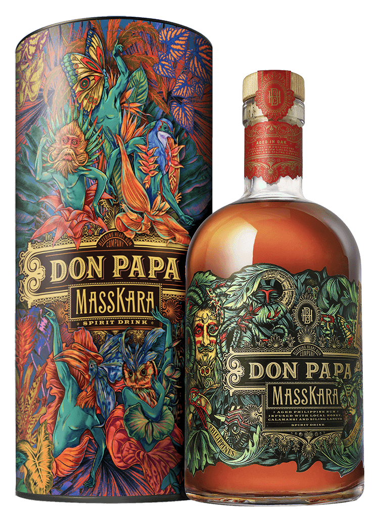 Rum Don Papa Masskara Limited Edition 40% 0,7l Tuba