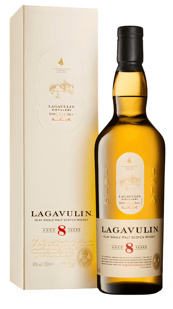 Whisky Lagavulin 8yo 48% 0,7l Krabička
